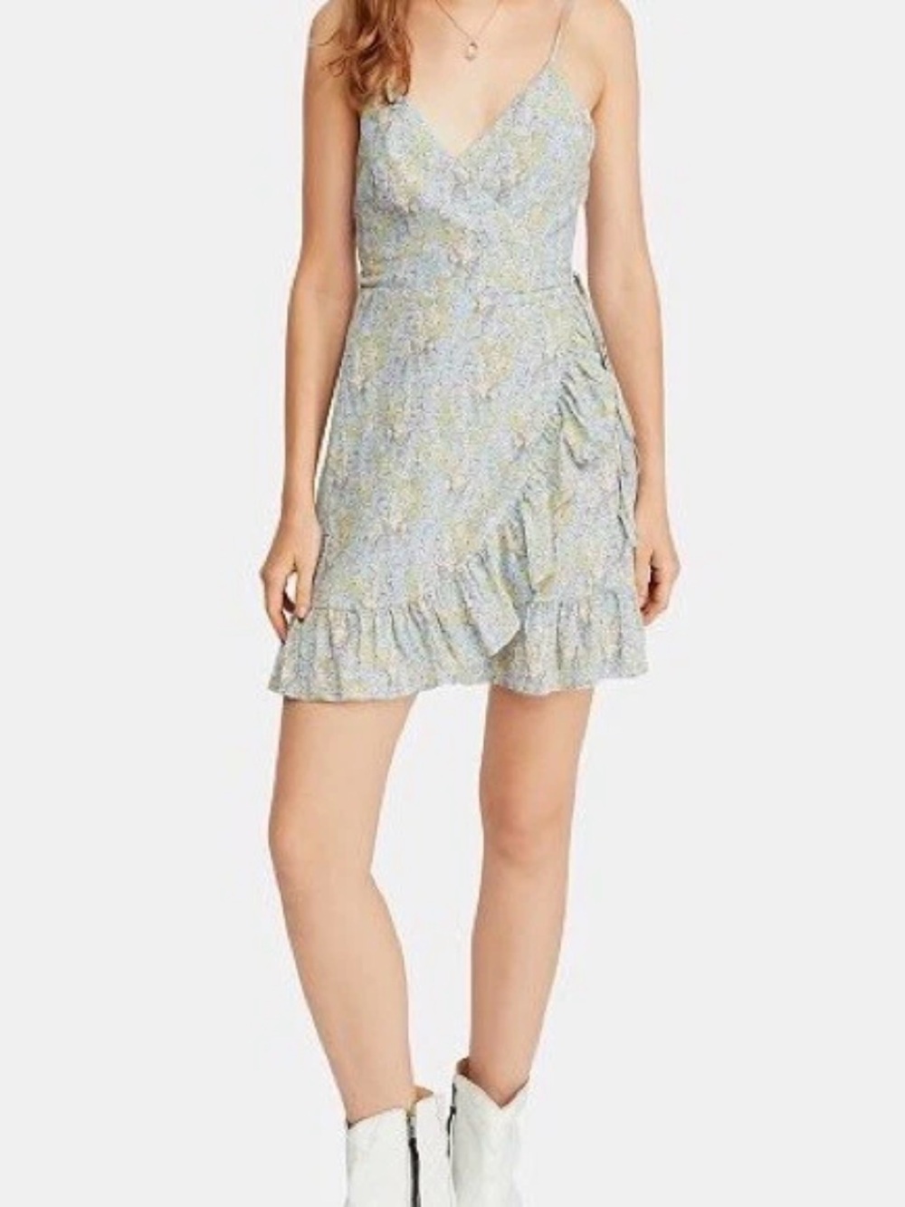 Free People All My Love Wrap Dress